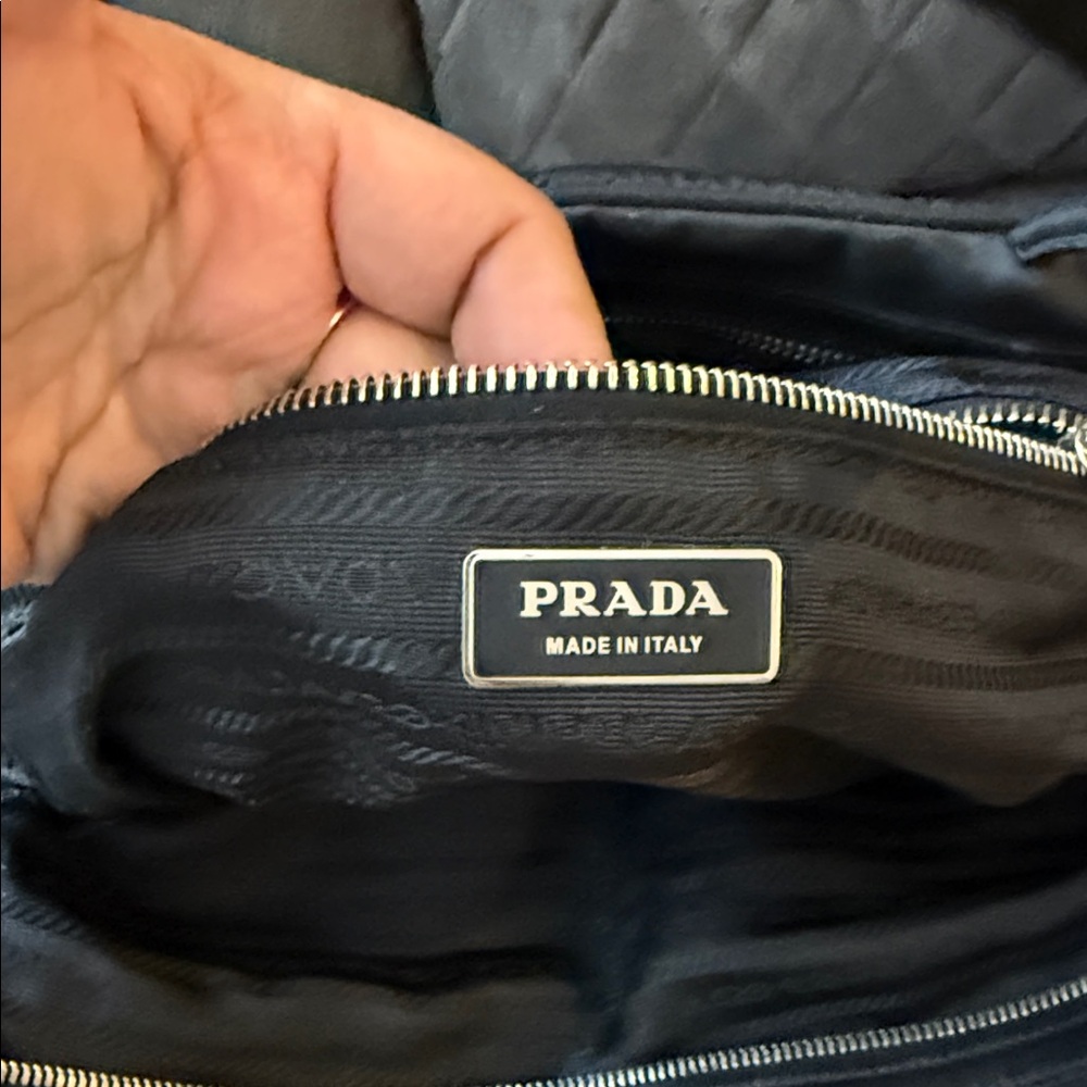 Prada Black Nylon Men's Briefcase - Picture 8 of 9